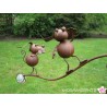 Garten- Wippstecker "Hunde"