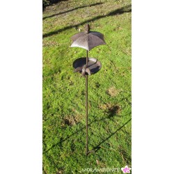 Gartenstecker Vogeltränke "Schirm"