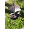 Gartenstecker Vogeltränke "Schirm"