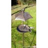 Gartenstecker Vogeltränke "Schirm"