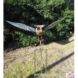 Gartenstecker "fliegende Eule"