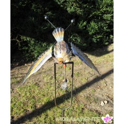 Gartenstecker "fliegende Eule"