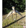 Gartenstecker "fliegende Eule"