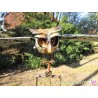 Gartenstecker "fliegende Eule"