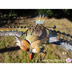 Gartenstecker "fliegende Eule"