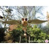Gartenstecker "fliegende Eule"