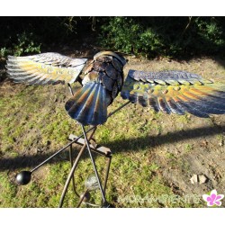 Gartenstecker "fliegende Eule"