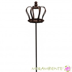 großer Gartenstecker "Krone"