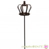 großer Gartenstecker "Krone"