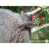 große Vogeltränke  "Blütenranken" auf Fuß