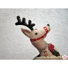 Pendelfigur "Weihnachtsmann im fliegenden Schlitten"
