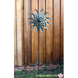 Gartenstecker, Windrad "Wave"