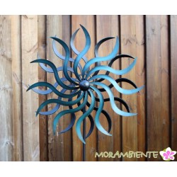 Gartenstecker, Windrad "Wave"