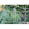 Gartenbank "Palermo" aus Metall in dunkelbraun