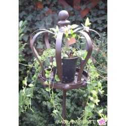 großer Gartenstecker "Krone"