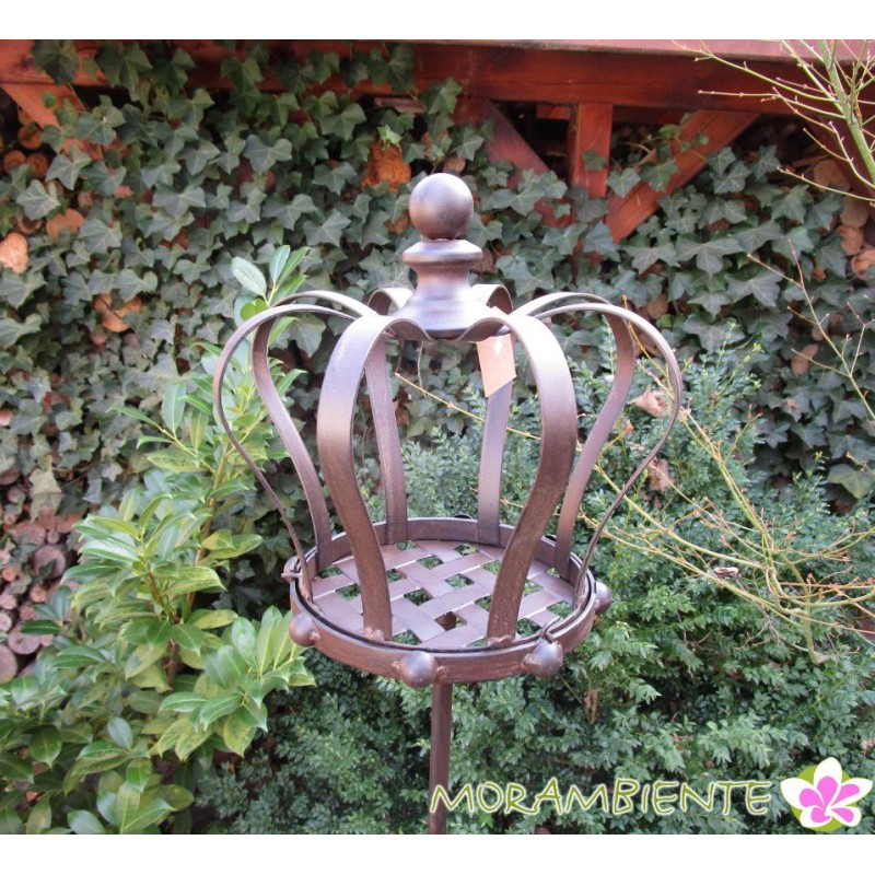 großer Gartenstecker "Krone"