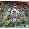 großer Gartenstecker "Krone"