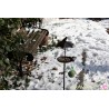 Gartenstecker Vogeltränke/Futterplatz "Schirm"