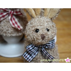 4er Set Eierwärmer aus Plüsch "Hase" oder "Hund"