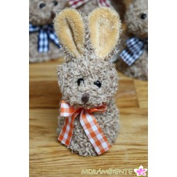 4er Set Eierwärmer aus Plüsch "Hase" oder "Hund"