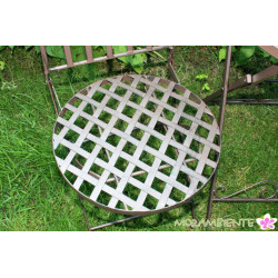 Bistrogarnitur "Neapel" Tisch und Stühle in dunkelbraun