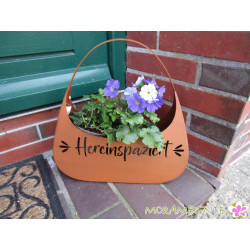 Pflanz-Tasche "Hereinspaziert"