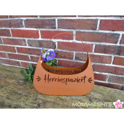 Pflanz-Tasche "Hereinspaziert"