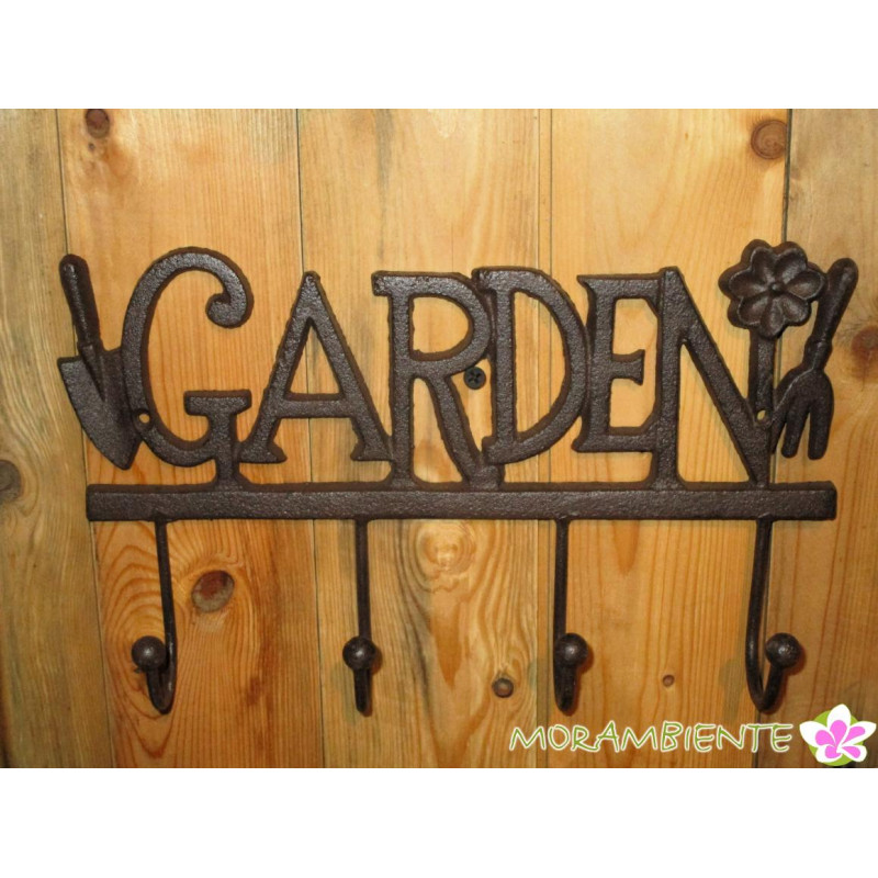 Nostalgie-Hakenleiste "Garten"