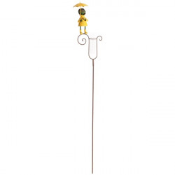 Gartenstecker "Ostfriesen-Frosch" mit Regenmesser