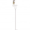 Gartenstecker "Rabe mit Schirm und Regenmesser"
