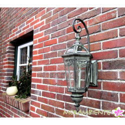 Wand-Laterne "Amsterdam" aus Metall im Antik-Look