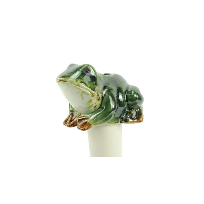 Bewässerungsstecker Frosch aus Keramik
