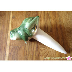 Bewässerungsstecker Frosch aus Keramik