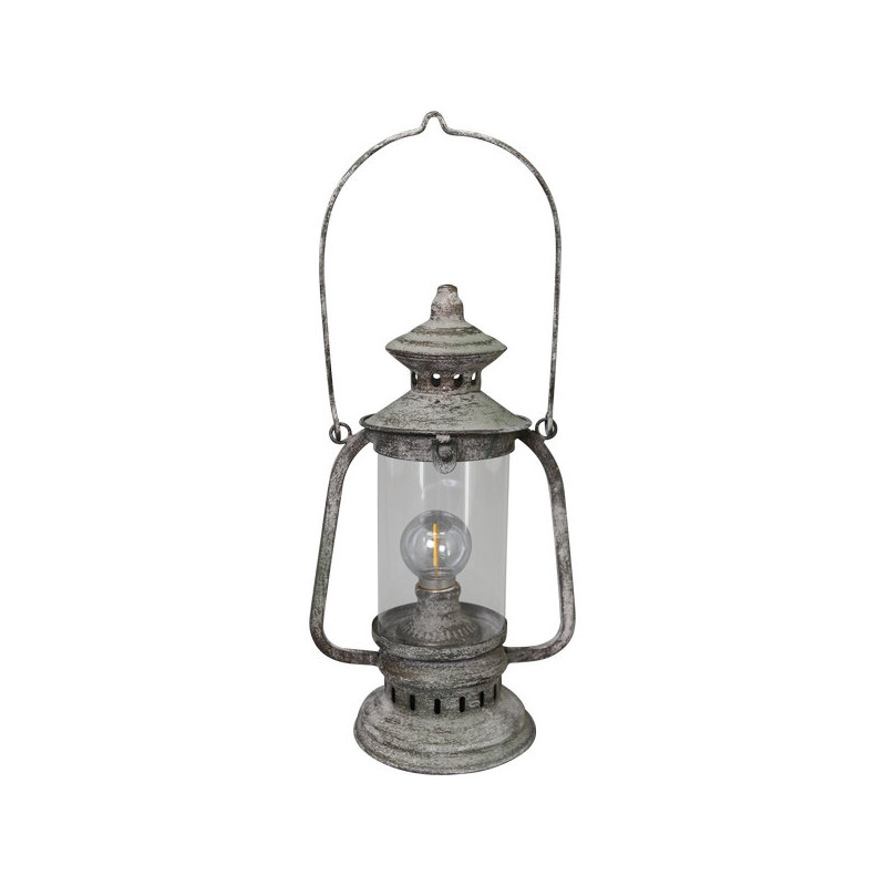 LED-Lampe in Form einer alten Öllaterne