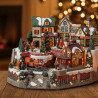 Weihnachtsdorf mit Zug