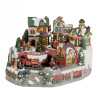 Weihnachtsdorf mit Zug
